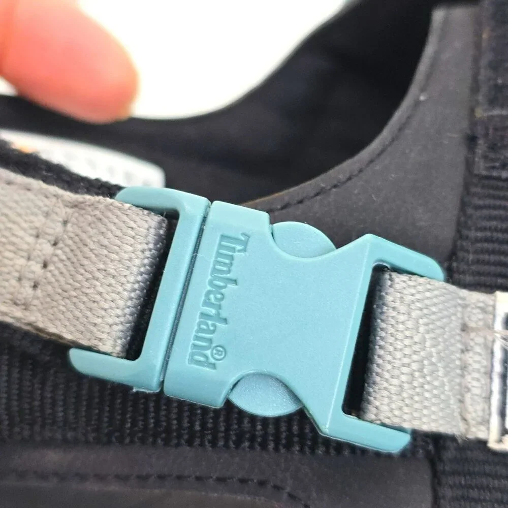 Timberland Black Garrison Trail Webbing Strap Hiking Sandal Men's Size 12